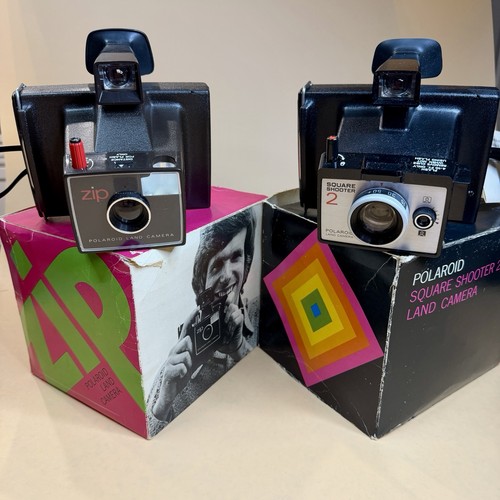 Vintage polaroid zip square - vintage, &