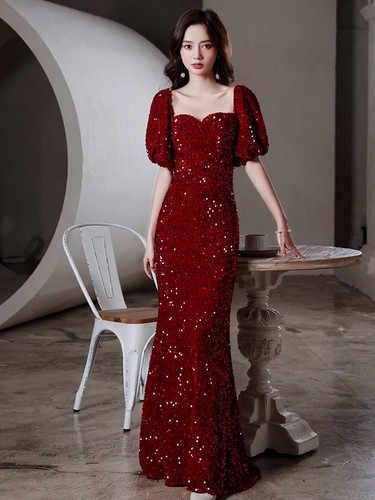 Abiti rossi sposa donna a - da,