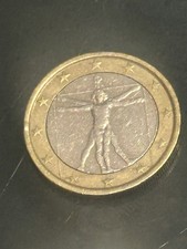 Moneta 1 € Leonardo Da Vinci