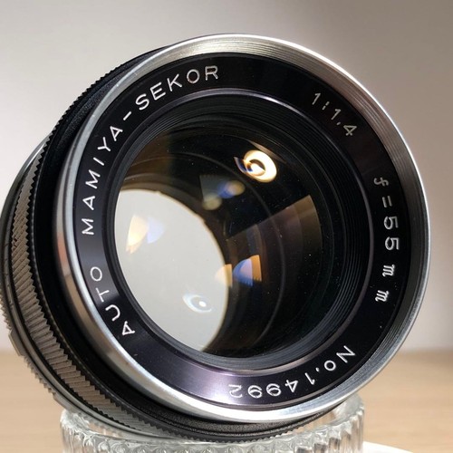 Auto mamiya sekor 1 - mm, f/1.4