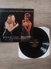 Mariah Carey & Whitney Houston When you Believe Maxi 45t 1998