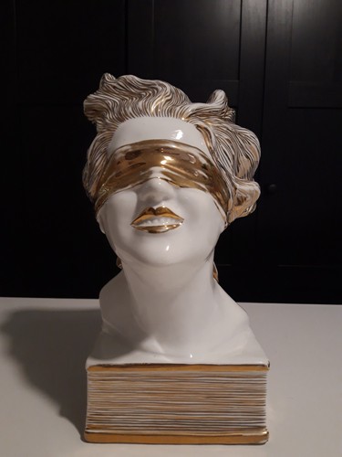 Testa ceramica dea - in,