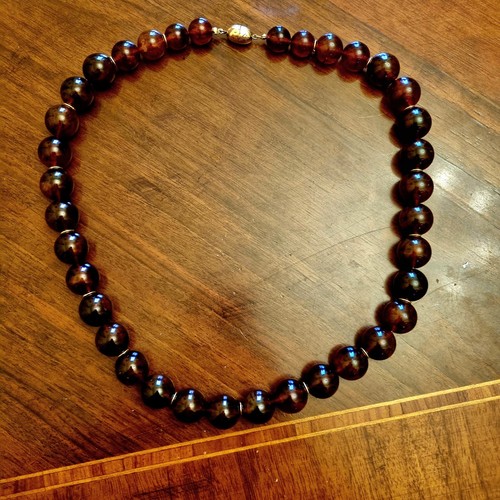 Collana perle grandi - grandi, simil