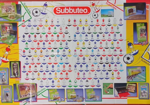 Subbuteo poster catalogo