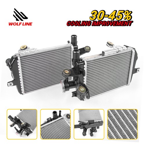 Wolfline all aluminum radiator - aluminum,