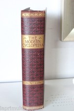 VECCHIA  ENCICLOPEDIA "THE MODERN CYCLOPEDIA" VOLUME II / LIBRO INGLESE 1904
