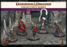 Drow War Party (5 personaggi) D&D Miniatures Gale Force