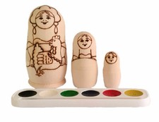 MATRIOSCA BAMBOLE A PITTURARE