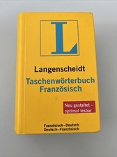 Langenscheidt Taschenwörterbuch Französisch ISBN 978-3-4668-11163-1