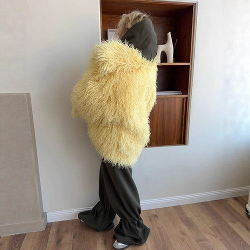 Cappotto pelliccia sintetica