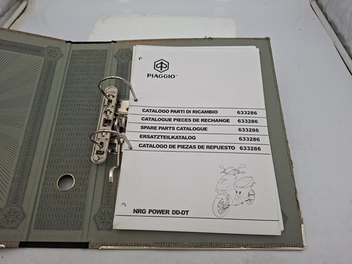 Manuale officina piaggio nrg - manuale,