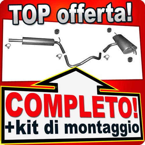 Scarico completo per seat leon - completo,