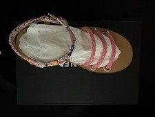 New Chanel Tweed Sandals