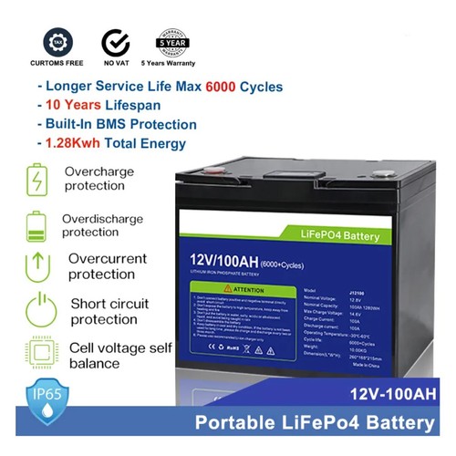 Batteria litio camper - batteria, barca