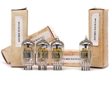 MATCHED QUAD PCC88/7DJ8 TESLA NOS Tube Valvola Valve ৄ泵洀 真空管 电帶 Valvula ù