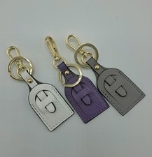 3 Portachiavi Vera Pelle Made