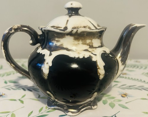 Vintage bavarian teapot silver - bavarian,