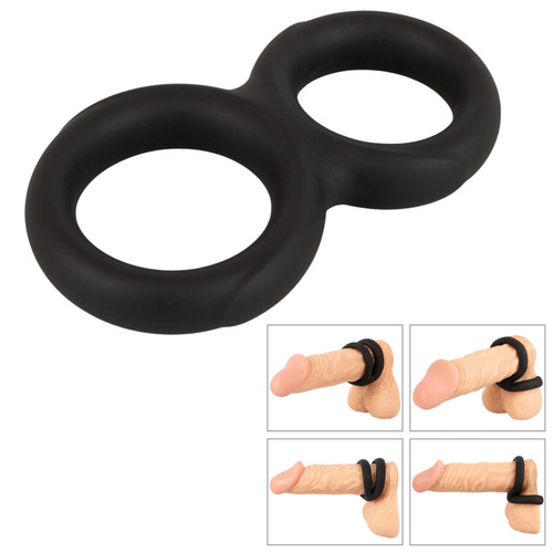Anello pene testicoli doppio - testicoli,