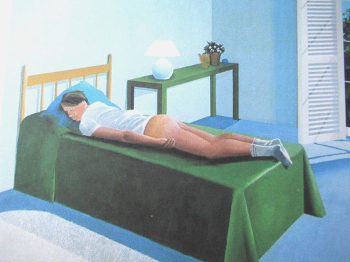 Litografia david hockney - litografia,