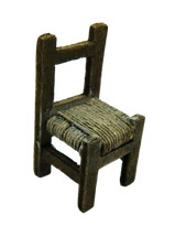 Sedia Impagliata in Legno Cm