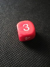 L'erede misterioso MB GIOCHI dado RICAMBIO gioco società