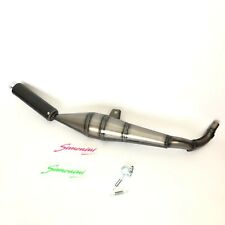 SCARICO MARMITTA SIMONINI DA 22 MM SILENZIATORE CARBONIO NERO PIAGGIO CIAO BRAVO