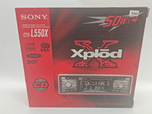 Sony cdx l550x - sony, cdx-l550x