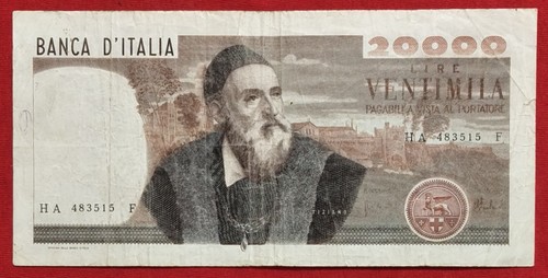 20000 lire tiziano rara - -,