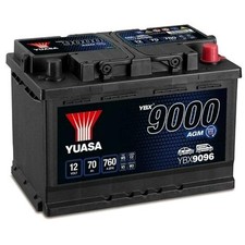 YUASA YBX9096 YBX9000 Batteria 12V 70Ah 760A L3 per VW GOLF VI (5K1) POLO (9N)