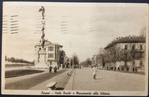 Parma viale toschi monumento - parma,