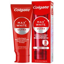 Colgate Dentifricio Sbiancante Max White Ultra Active Foam 50 ml I Denti Più