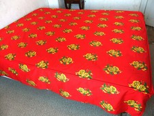 Copriletto Raso Rosso Spirito