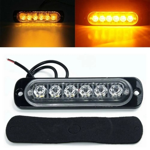 Lampeggiante led giallo - lampeggiante,