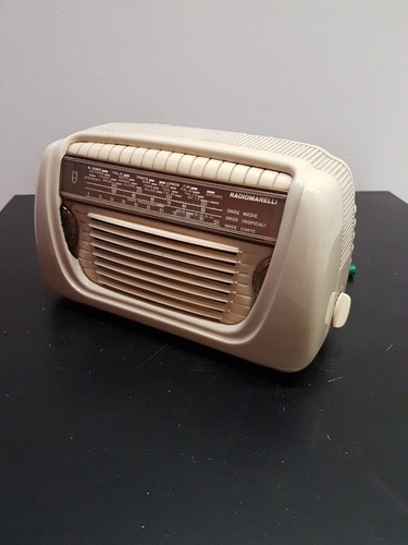 Radio valvole radiomarelli - a,