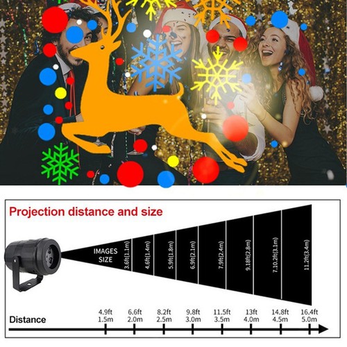 Proiettore natale led con - a,