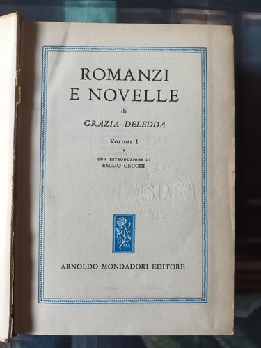 Romanzi novelle volume - romanzi, i