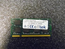 1x 2 GB RAM DDR2-SODIMM 200 pin PC2-5300S 667 MHZ OFFTEK FTS25312882GBOE