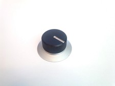 Bottone NAGRA nero (manopola black), NOS originale