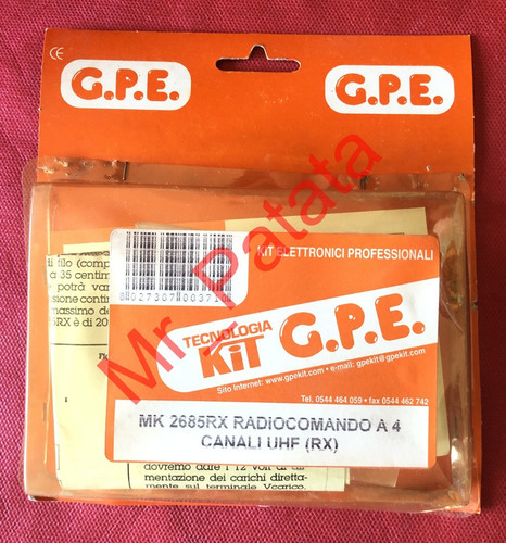 Mk2685rx gpe radiocomando 4 - gpe, a