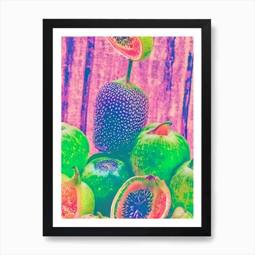 Poster retrò feijoa - feijoa, 1