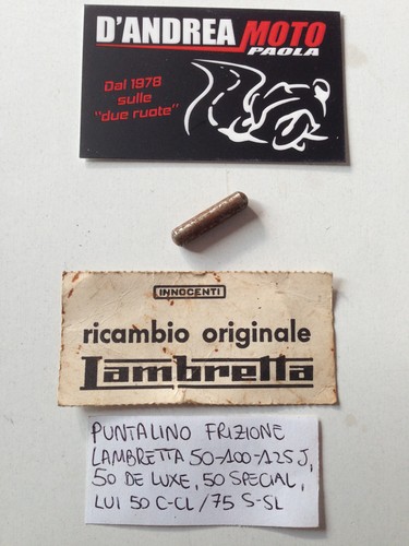 Puntalino frizione lambretta - puntalino,