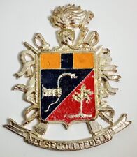 CARABINIERI crest stemma "Nei secoli fedele", metallo smaltato, cm7x9