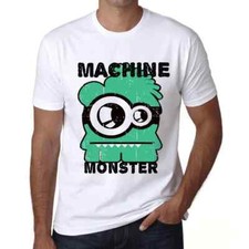 Uomo Maglietta Mostro Macchina – Machine Monster – T-shirt Stampa Grafica