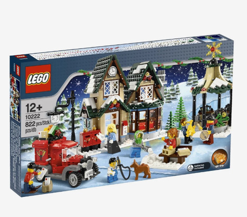 Lego 10222 villaggio invernale - lego,