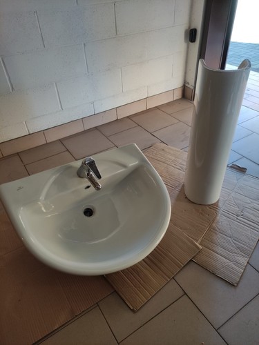 Lavandino colonna ideal - lavandino,
