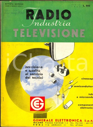 Aprile 1960 radio industria - aprile,
