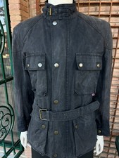 Giacca BELSTAFF ROADMASTER cotone cerato vintage anni 90 Inghilterra L/XL