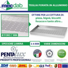 Teglia forata alluminio - in,