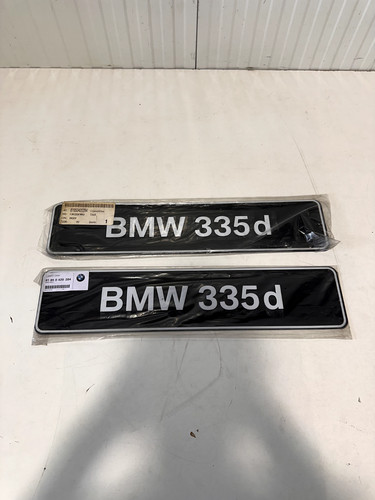 Copri targa bmw 335d - targa,