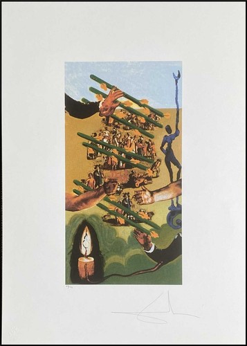 Salvador dali tarot - salvador, x